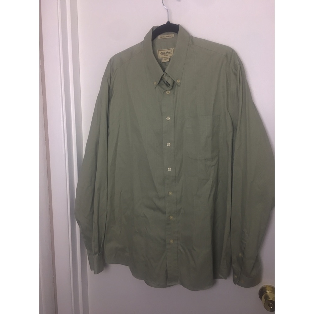 Eddie Bauer sleeve button down L Tall